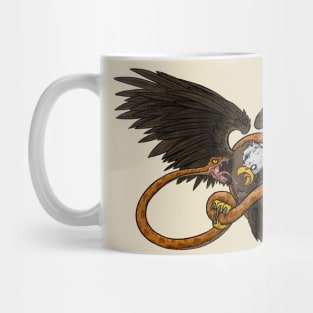 Eagle Vs. Rattlesnake Mug